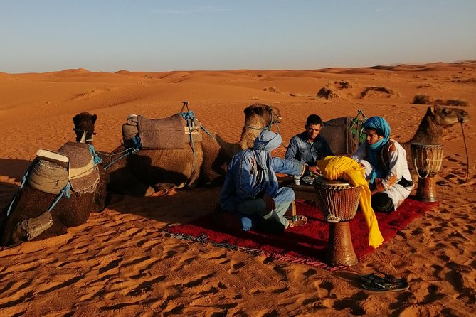 1 Night Camel Trekking Tour in Merzouga Desert Camp - Sleeping in Berber tents: authentic, basic, and functional