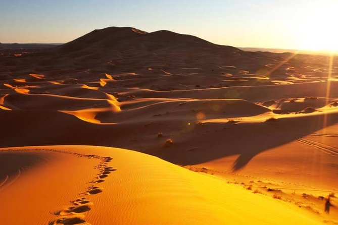 1 Night Camel Trekking Tour in Merzouga Desert Camp - Sandboarding in the dunes, no extra planning needed