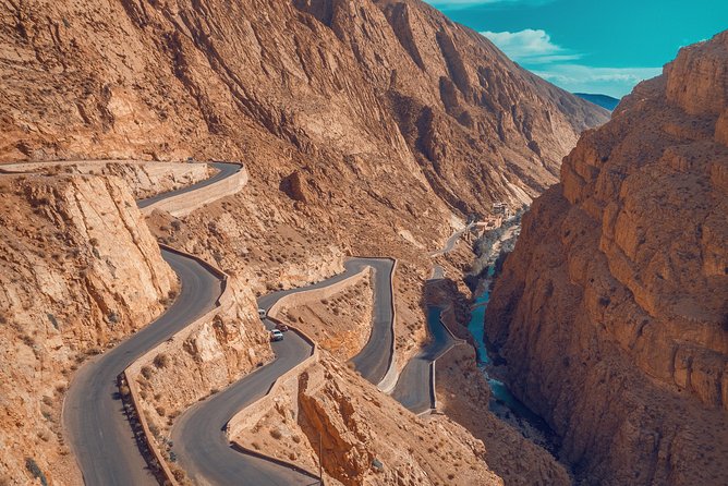 10-Day Chefchaouen to Sahara to Marrakech - Private Group - Ait Ben Haddou and Tizi n Tichka Pass: entering Marrakech with altitude in your legs