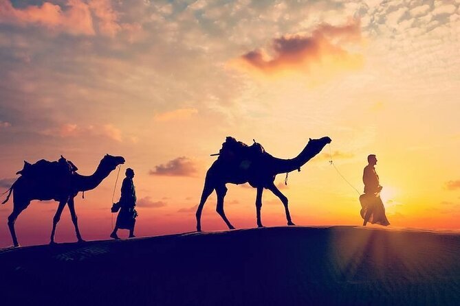 10D Morocco Tour From Tangier By Imperial Cities And South Desert - Erg Chebbi at sunset: camel ride, luxury camp comfort, and starry nights