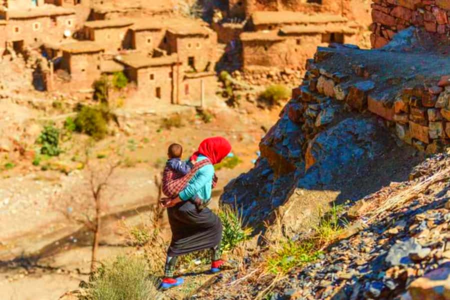 2 Days Desert Agafay and Atlas Mountains Trek From Marrakech - Agafay desert day: camel ride and a camp lunch you will remember