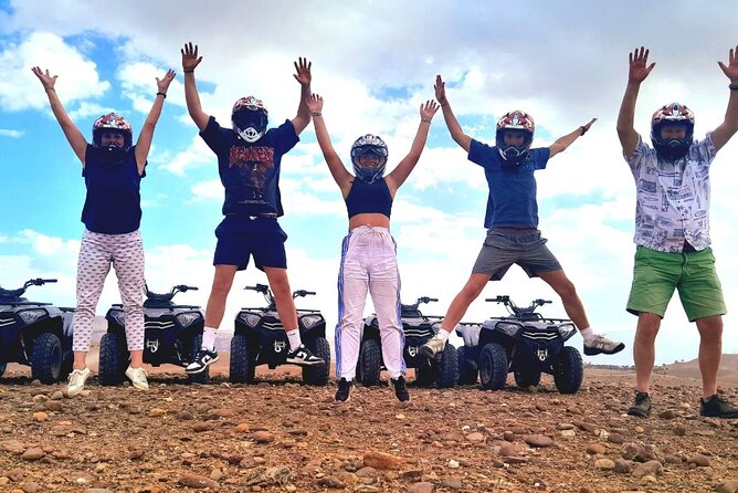 2 Hours Quad Excursion in the Heart of the Atlas Mountains - Safety gear and how the quad ride is kept under control