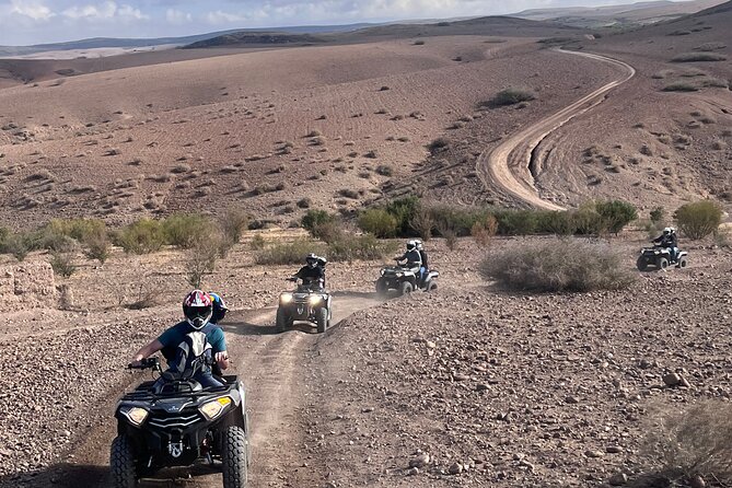 2 Hours Quad Excursion in the Heart of the Atlas Mountains - Berber tent mint tea in the Agafay Desert