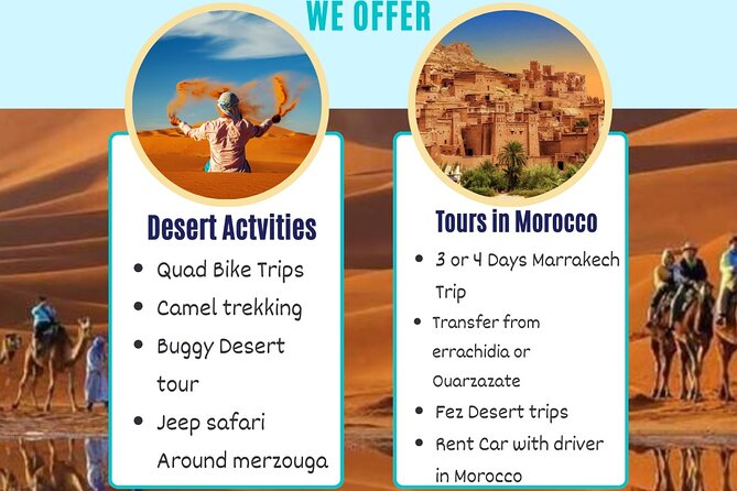 2 Hours Sahara Quad Biking Tour Around Merzouga Desert - Where you start: Fabulous Desert Camp and quick orientation
