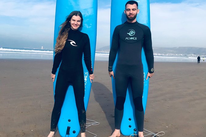 2 hours surf lesson in Agadir - Catching green waves: passing the breaking zone without panic
