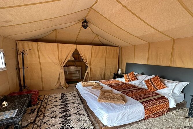 2 Nights in Luxury Camp and Camel Trekking in Merzouga Desert - Day 2 sunrise camel ride, Moroccan breakfast, and starry campfire time