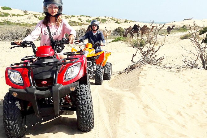 2h quad bike on the beach and in the dunes - Starting in Diabat, Where the Guide Gets You Moving