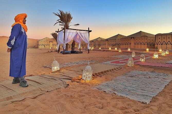 3 Day Sahara Desert Tour Marrakech To Merzouga & Luxury Camp - Day 1: Atlas Mountains via Tizi n Tichka, Ait Benhaddou, Ouarzazate, and Dades Gorges