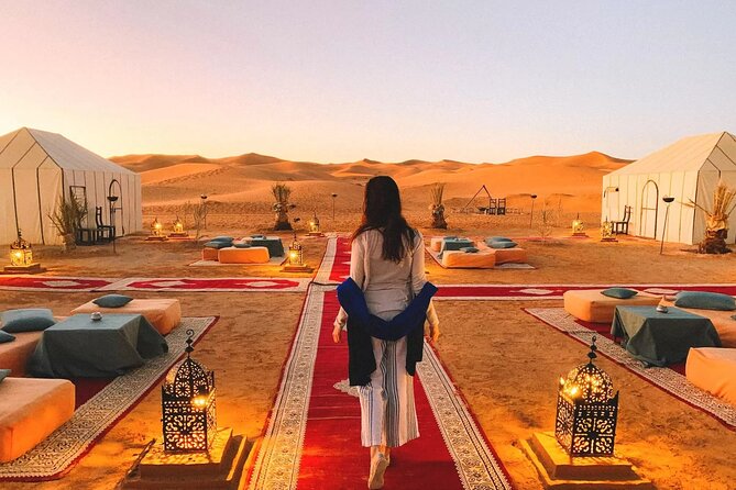 3 Day Sahara Desert Tour Marrakech To Merzouga & Luxury Camp - Day 3: Erg Chebbi camel return, Draa Valley villages, and back to Marrakech