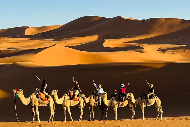 3 Days 2 Nights Desert Tour from Fes to Marrakech via Merzouga - Day 1: From Fes through Ifrane and Azrou to Merzouga dunes