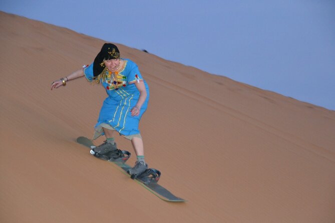 3 Days Desert Trip From Marrakech to Merzouga Desert - Merzouga approach and camp prep: that water and break stop matters