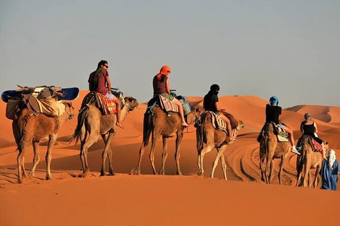 3 Days Private Desert Tour From Fez To Marrakech - Day 2: Merzouga sunrise, camel ride, then Todra Gorges to Dades Valley dinner and night