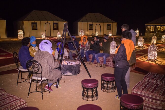 3 Days Private Tour to Merzouga Desert from Marrakech - The Erg Chebbi “big night” part: haima camp, stars, and sunrise