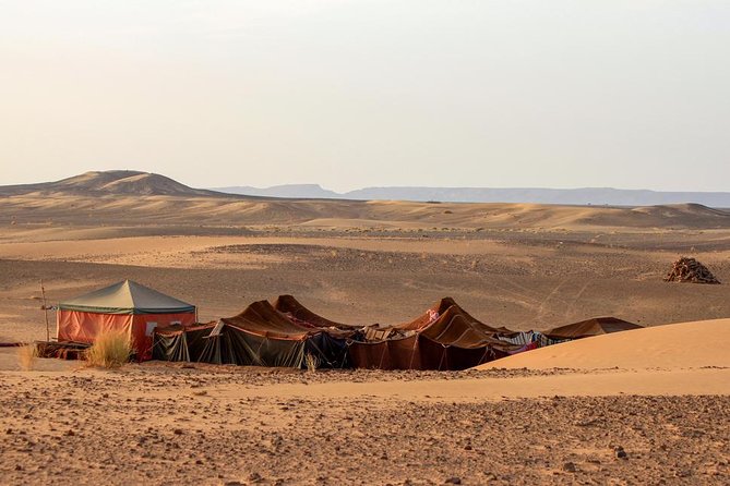 3-days shared Merzouga desert tour from Marrakech - Day 3: sunrise camel trek over Erg Chebbi, then Ouarzazate and home