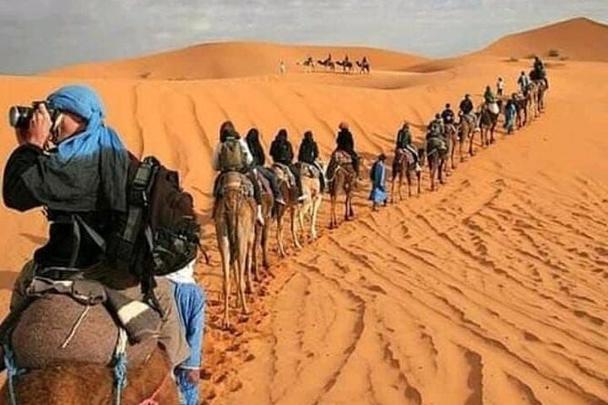 3 Days Tour from Marrakech to Merzouga Desert with Luxury Camp - Sunrise on Erg Chebb and the Draa Valley Return: From Sand Back to Stories
