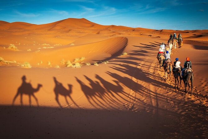 3 days trip from Marrakesh to merzouga sahara - Camel guide meet-up, Erg Chebbi sunset, and campfire dinner