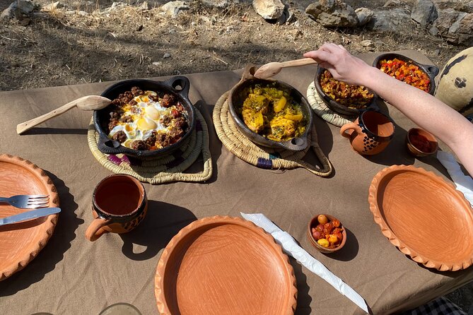 3-Hour Cooking Class overlooking the Blue City - How the 3 Hours Feel: Tea, Prep, Fire Cooking, and Eating