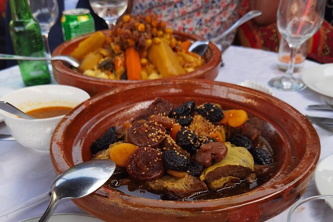 3-Hour Walking Food Tour in Marrakech - The Medina dinner hour, salad then tanjia