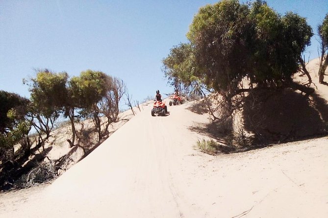3h quad bike: Thrills in the beach and dunes - Stops That Add Local Flavor: Tea, a Cave Moment, and Photo Breaks
