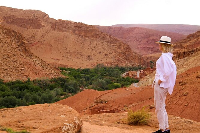 4 Day Sahara Desert Trip From Marrakech: Marrakesh - Sahara Desert - Marrakesh - Day 3: Sunrise dunes, Erfoud fossils, Todra Gorge cliffs, and Dades Valley night