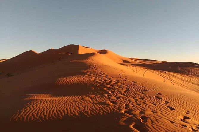 4 Days: Private Desert Tour from Marrakech to Merzouga & Camel Trek - Erfoud And Merzouga Access, Fossils And The Road Into The Dunes