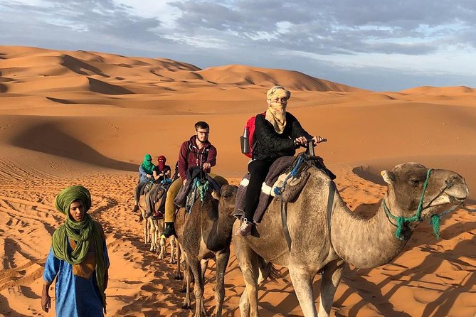 4 Days: Private Desert Tour from Marrakech to Merzouga & Camel Trek - Erg Chebbi Dunes, Camel Trek, And Sleeping In Desert Tents Under Real Stars