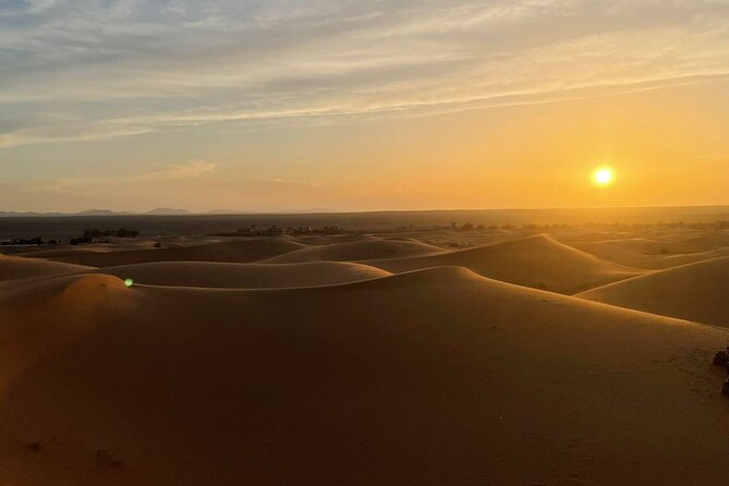 4 Days Trip to Merzouga Desert - Day 2: Todra Gorges to Erg Chebbi dunes, mint tea, sunset camel ride, and camp dinner