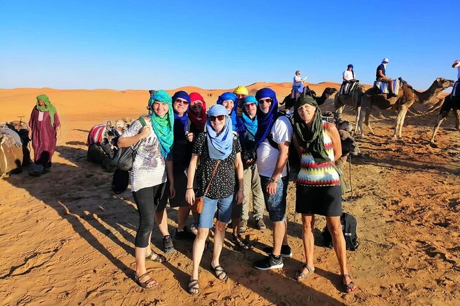8 Days Private Tour Sahara Desert,Marrakech&Chefchaouen-Morocco - Day 2 in Marrakech: Majorelle Garden, Bahia Palace, and the medina on foot