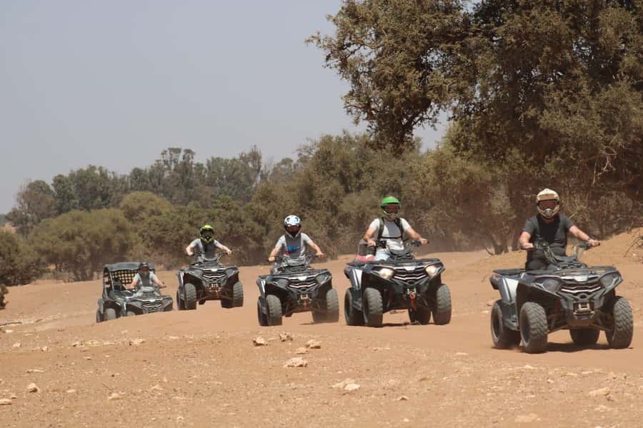 Agadir : 2 h Quad biking excursion with moroccan tea - Price and value: about $42 for two hours plus pickup, gear, and tea