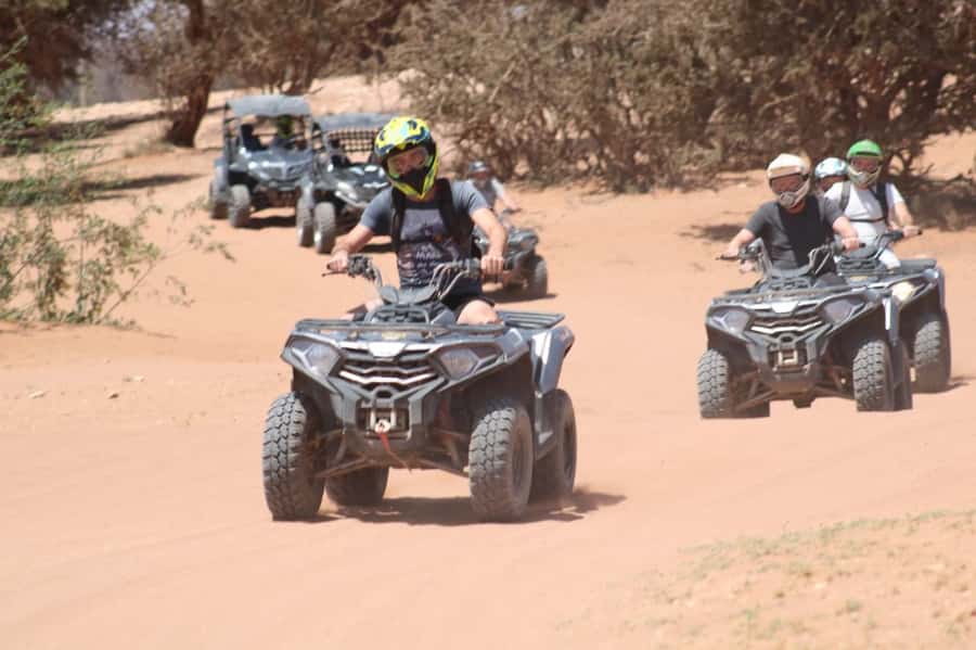 Agadir : 2 h Quad biking excursion with moroccan tea - Safety gear plus automatic quads, so you can focus on riding