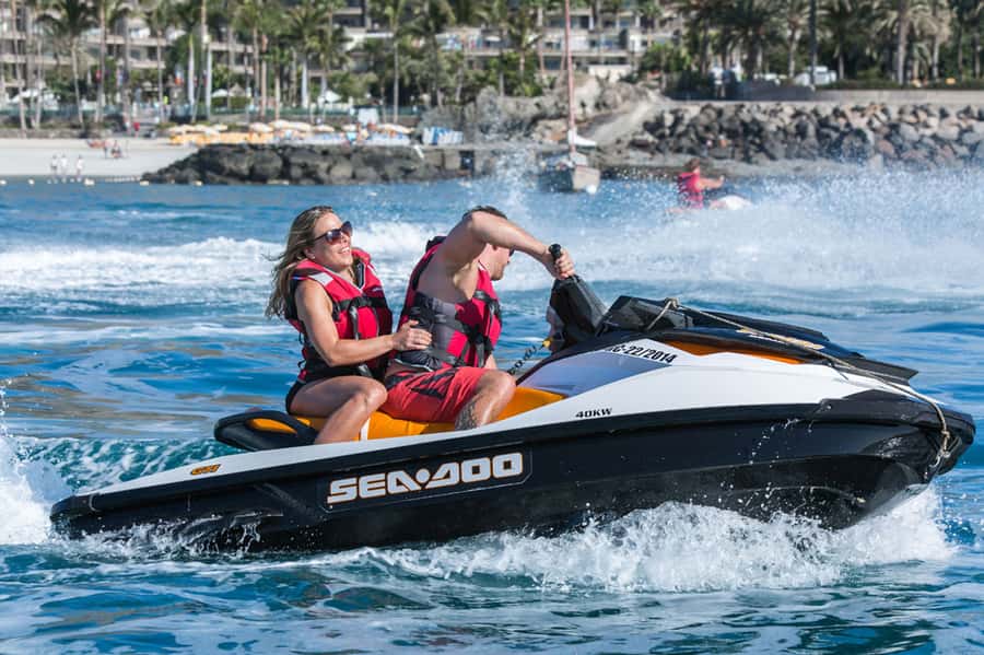 Agadir: 30-Minute Jet Ski Ride with Hotel Pickup & Drop-off - Agadir coastline from the water, the views you can’t get any other way