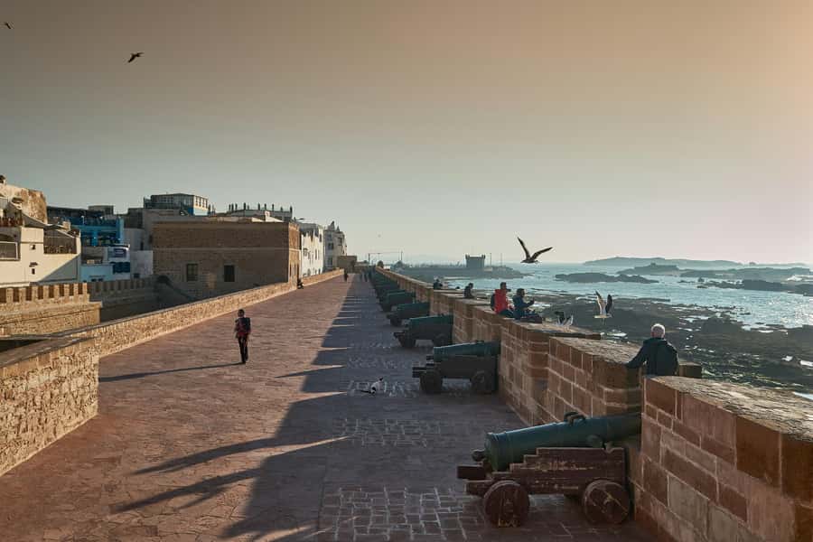 Agadir: Essaouira Guided Day Trip - Skala de la Kasbah ramparts and the port: European engineering meets sea views