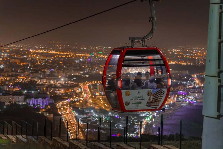 Agadir: Night Cable Car Round-Trip Ticket - Where You Start: Danialand Station Near Pont Tildi