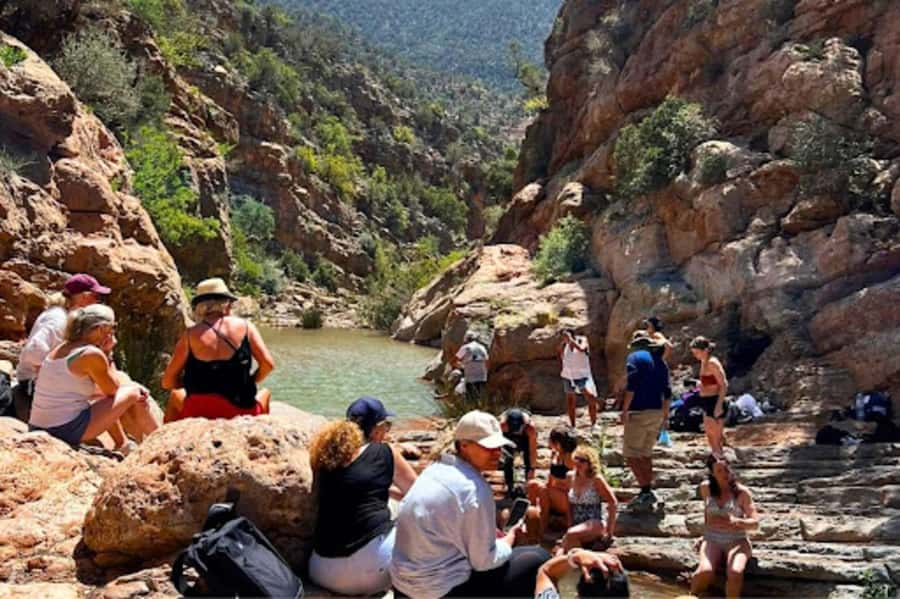 Agadir or Taghazout: Paradise Valley & Atlas Mountains Trip - Swimming in the pools: fun, cold, and worth packing for