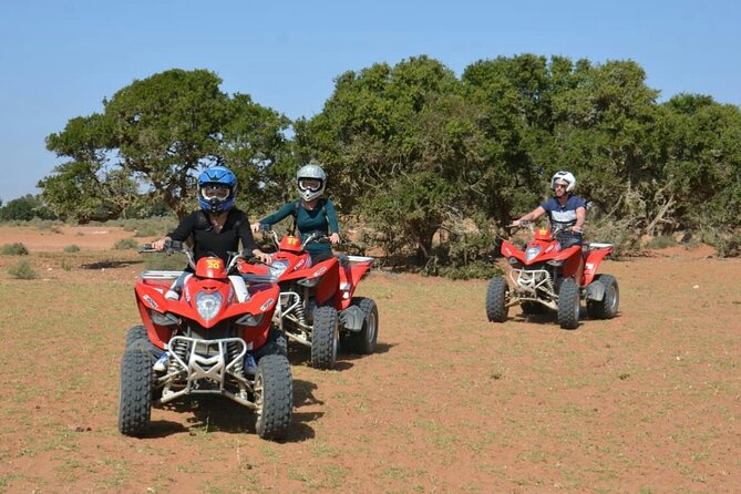 Agadir Quad ATV Adventure Tour with Berber Tea Experience - Souss Massa National Park Area: Expect Terrain, Photos, and Heat