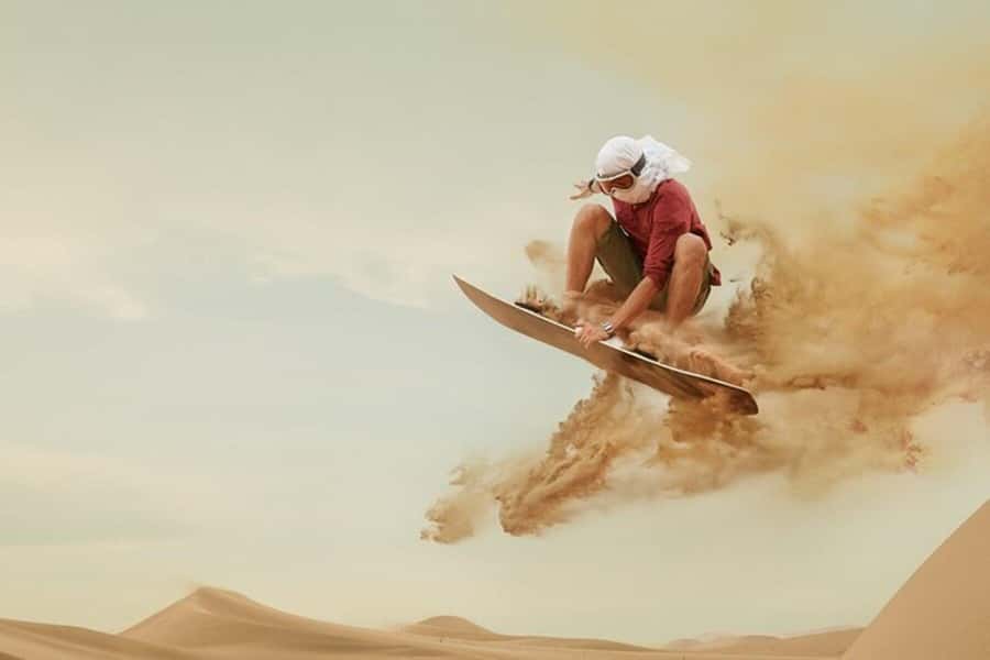 Agadir: Sandboarding Guided Experience & Visit to the Canyon - The board, the group pace, and getting enough runs