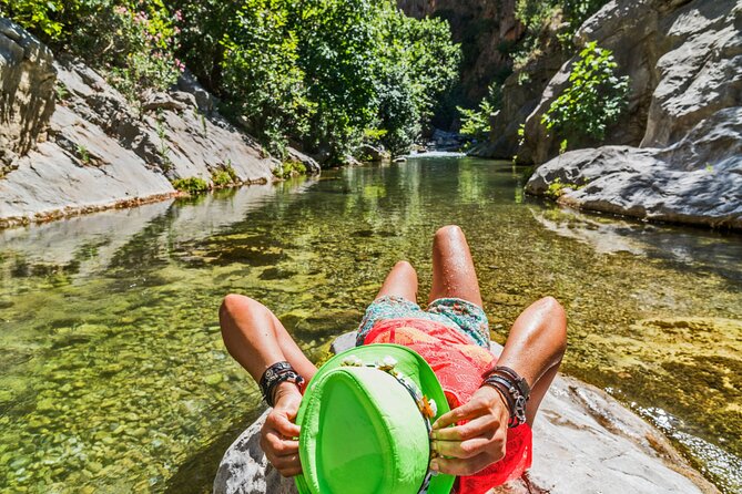 Agadir Taghazout: Paradise Valley & Atlas Mountains Swimming Trip - Price and value for a Paradise Valley swim day