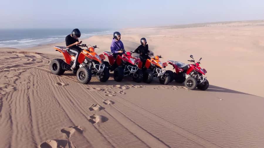 Agadir/Taghazout: Quad Bike and Sandboarding Tour - 120 Minutes on the Quads: How the Dunes and Beach Pace You