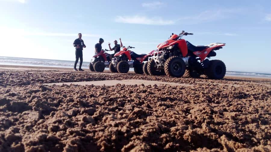 Agadir/Taghazout: Quad Bike and Sandboarding Tour - Sandboarding on Real Dunes: Standing Up Without Wiping Out