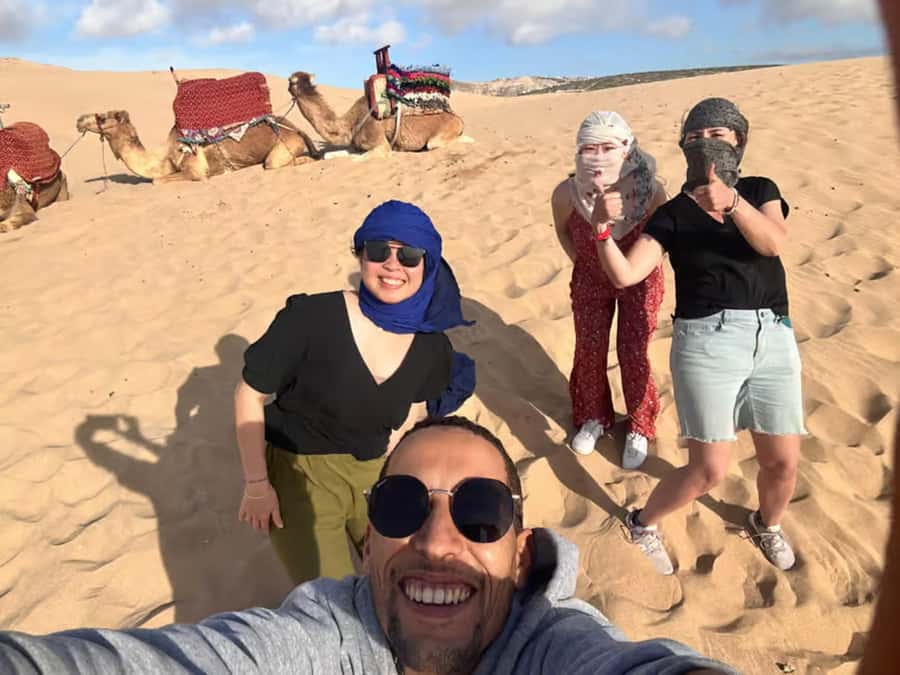 Agadir/Taghazout : Quad Bike & Camel Ride On The Beach - The guide team and photo support that make it feel easy