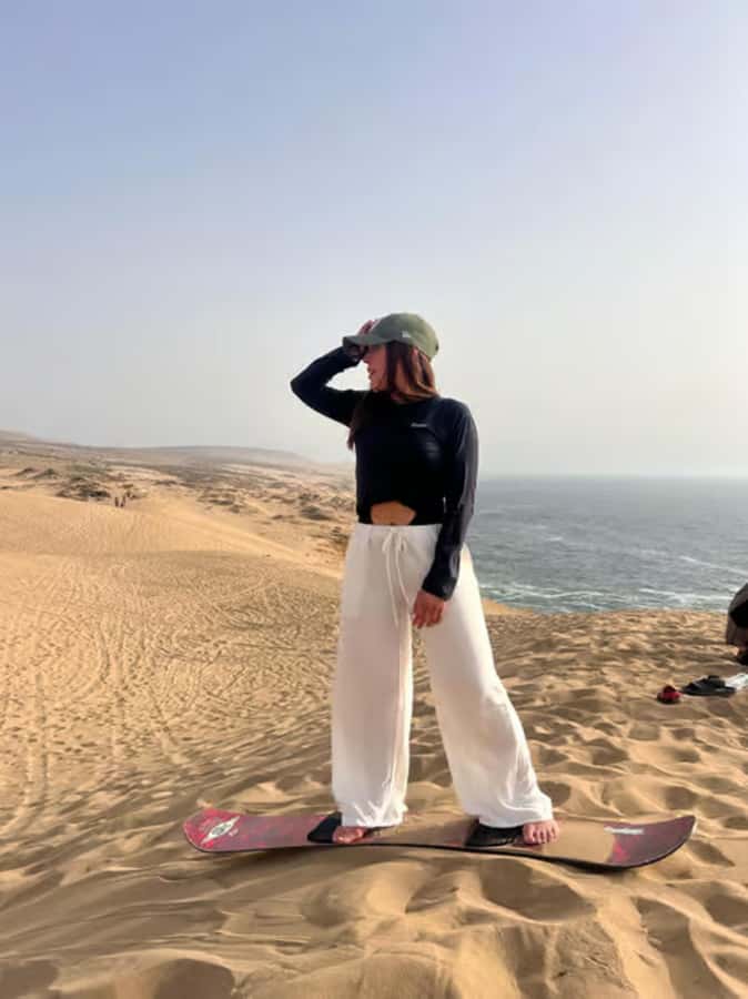 Agadir/Taghazout : Quad Bike & Camel Ride On The Beach - Tamraght Bay camel ride: calm pace, big ocean views