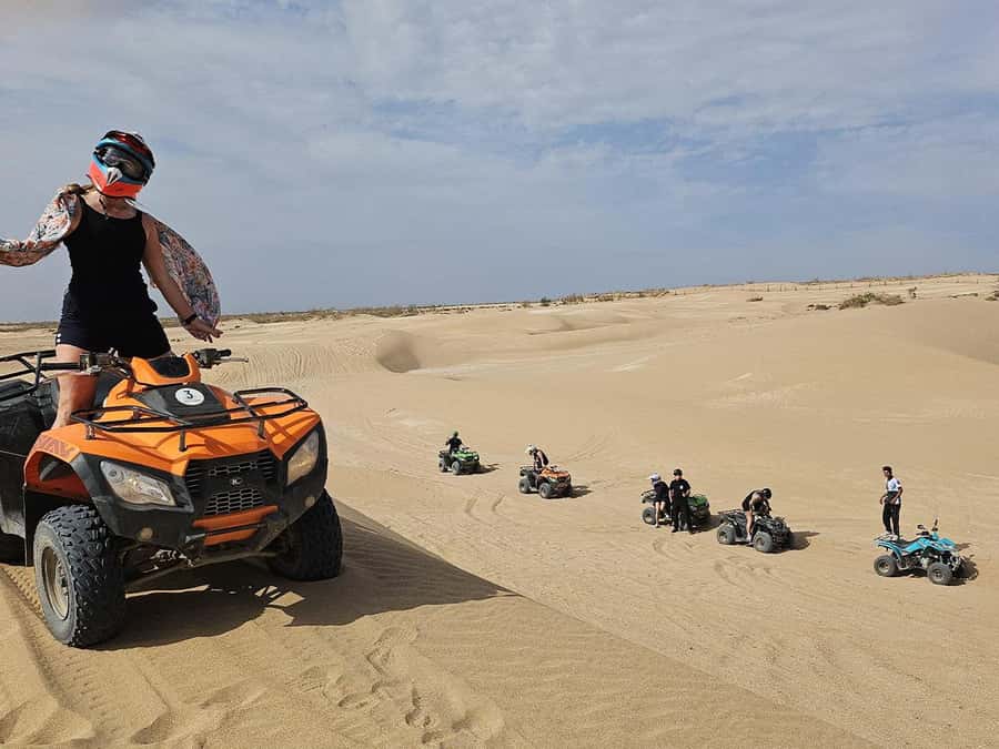 Agadir to Tifnit Desert: Quad Biking Tour with Sandboarding - Agadir or Taghazout Pickup, the Van Ride, and the Pace You Can Expect