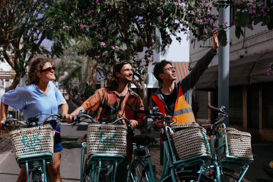 Agadir: Unleash Your Adventure with Electric Bicycles! - Quartier Industriel to Royal Palace: from daily industry to a formal edge