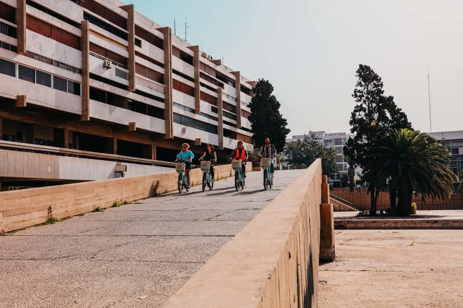 Agadir: Unleash Your Adventure with Electric Bicycles! - Mohamed V Mosque to Main Post Office: the easy first steps