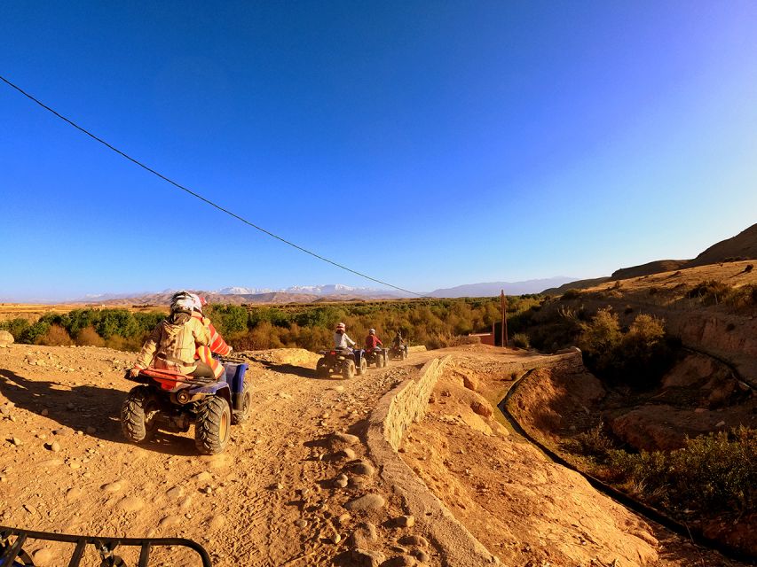 Agafay and atlas: Quad and camel experience - Meals, photo stops, and the Atlas backdrop you can’t fake