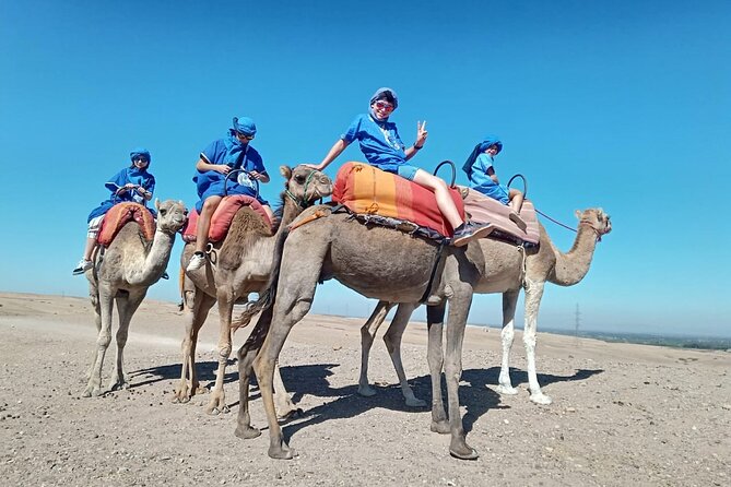 Agafay camel ride - Group size, timing, and comfort tips for a 3-hour outing