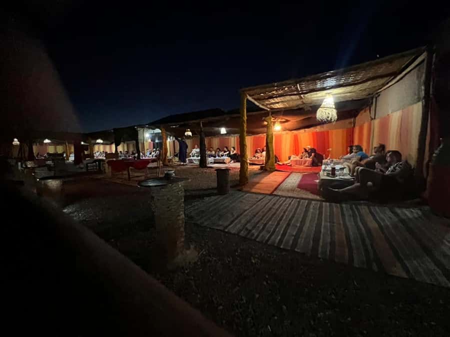 Agafay Desert: Buggy Rides, Dinner & Show Under the Stars - The desert camp transition: tea, guided time, and sunset vibes