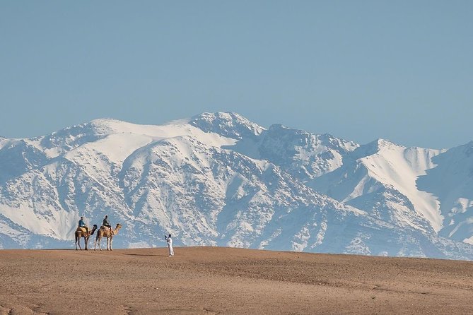 Agafay Desert Camel Experience with snack from Marrakech - Why Agafay is the smart Marrakech desert option