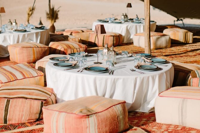 Agafay Desert Camel Ride With Dinner And Sunset Spectacle - Key highlights at a glance
