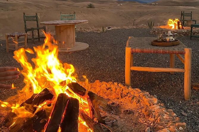 Agafay Desert Camel Ride With Dinner And Sunset Spectacle - Getting from Marrakech: pickup, timing, and small-group comfort